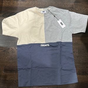 Kith Treats Tri Block T shirt. -Shark